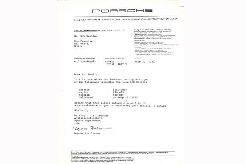 Getriebe von James Deans Porsche 550 Spyder