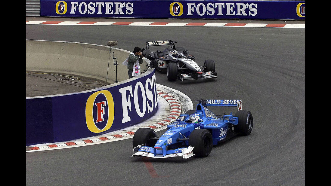 Giancarlo Fisichella - Benetton B201 - GP Belgien 2001 
