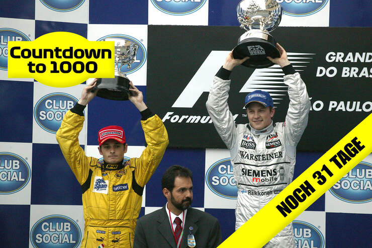 GP Brasilien 2003 (700. GP) Ein Rennen, zwei Sieger AUTO MOTOR UND SPORT