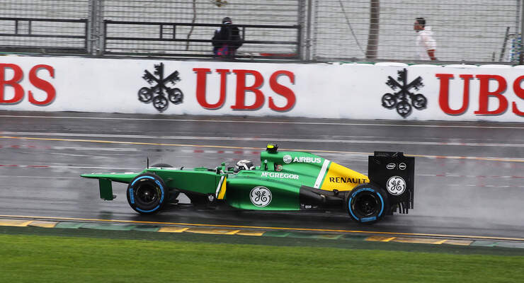 Giedo van der Garde - Caterham - Formel 1 - GP Australien - 16. März 2013