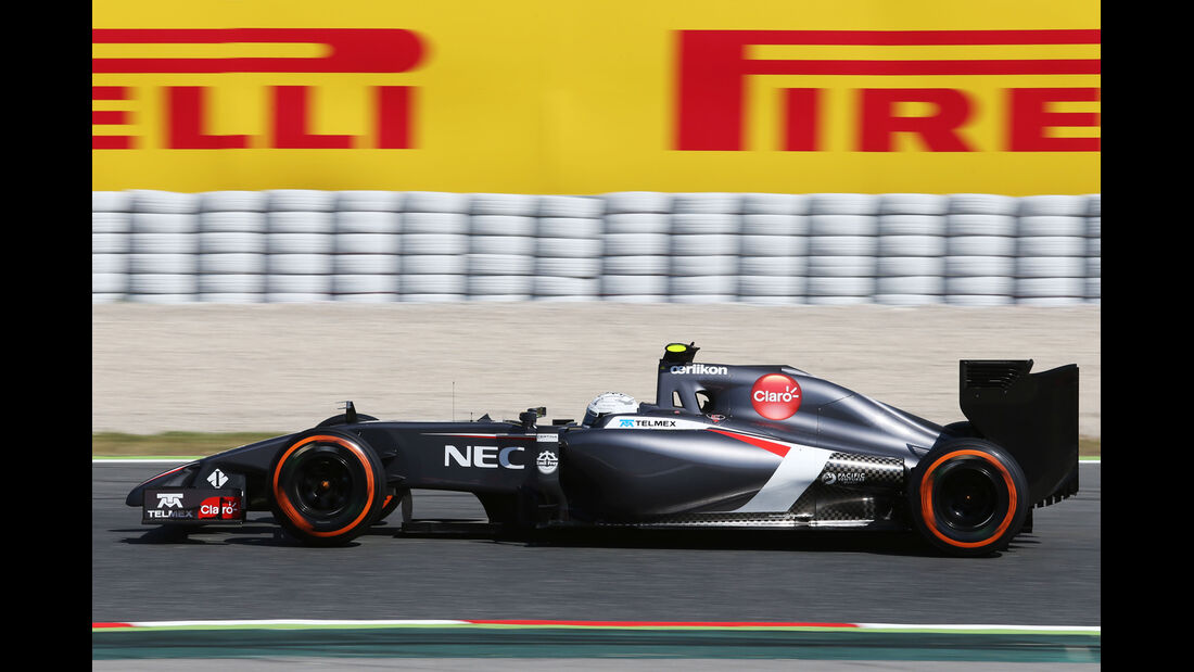 Giedo van der Garde - Sauber - Formel 1 - GP Spanien - Barcelona - 9. Mai 2014