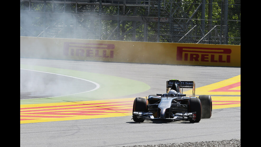Giedo van der Garde - Sauber - Formel 1 - GP Spanien - Barcelona - 9. Mai 2014