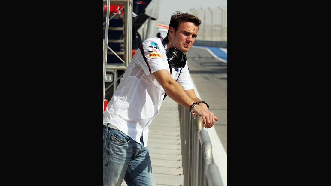 Giedo van der Garde - Sauber - Formel 1 - Test - Bahrain - 27. Februar 2014 
