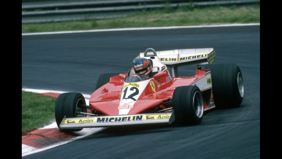 Gilles Villeneuve 1978 GP Belgien Zolder