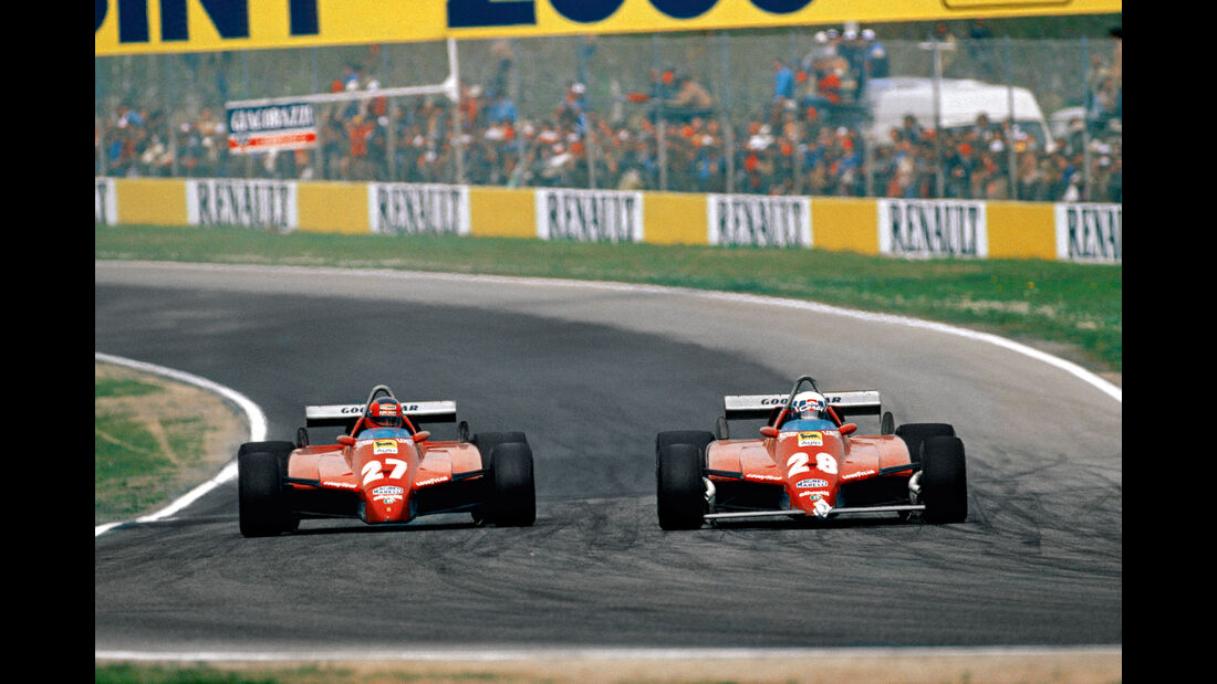 Gilles Villeneuve - Didier Pironi - Ferrari 126C2 Turbo - Imola 1982
