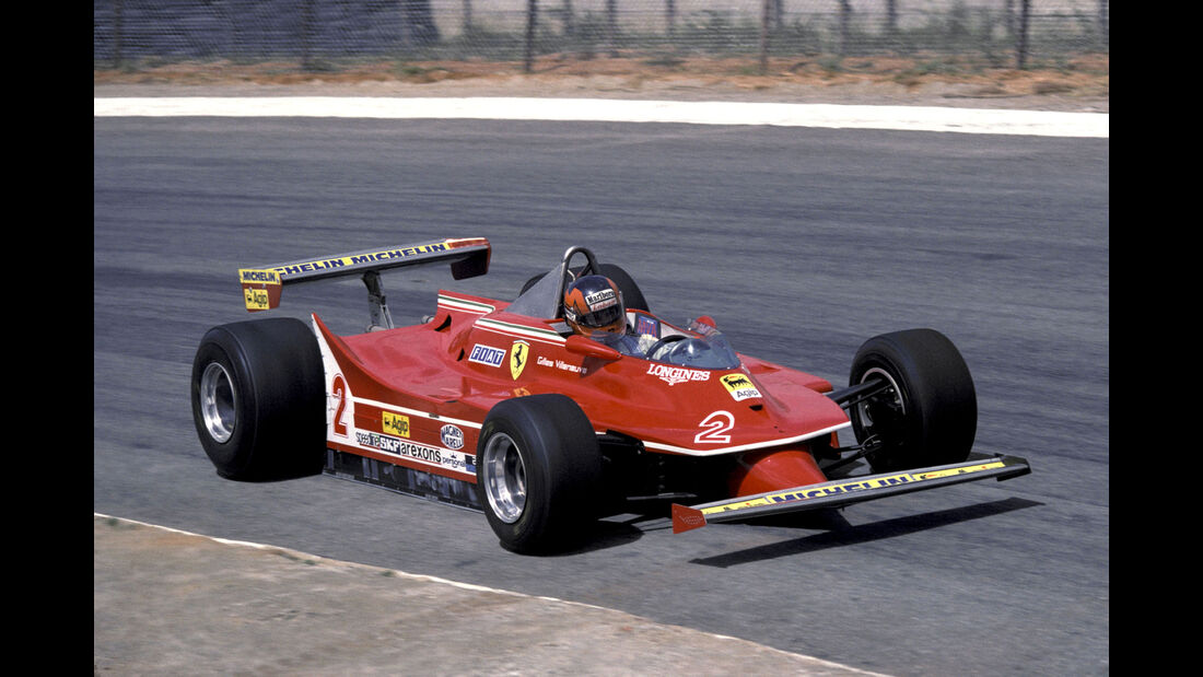 Gilles Villeneuve - Ferrari 312T-5 - GP Südafrika 1980 - Kyalami