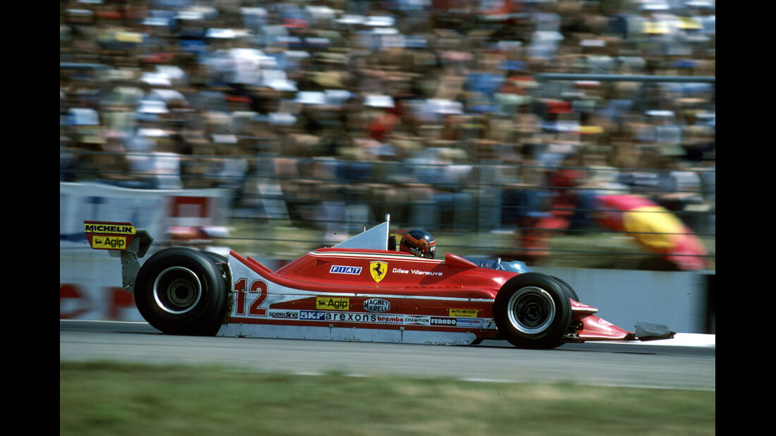 Gilles Villeneuve GP Deutschland 1979 Ferrari