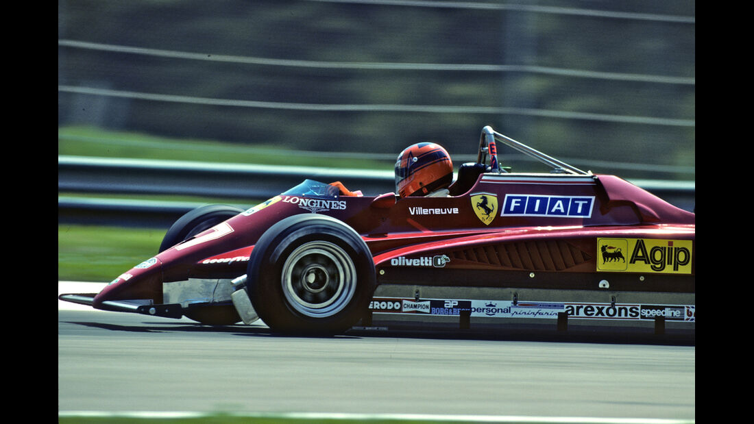 Gilles Villeneuve GP San Marino Imola 1982