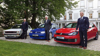 Giorgio Giugiaro, Hartmut Warkuß, Walter de Silva VW Golf