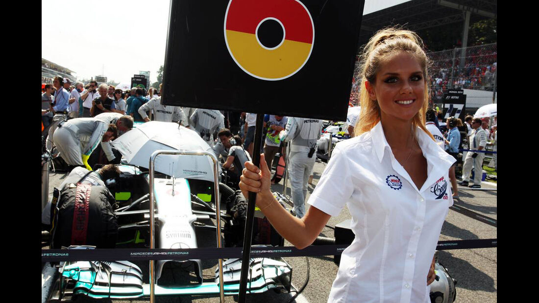 Girl  - Formel 1 - GP Italien - 7. September 2014