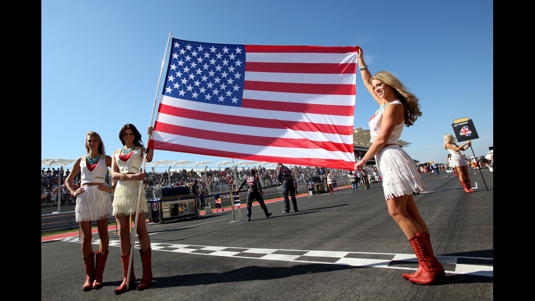 Girls Formel 1 Austin GP USA 2012