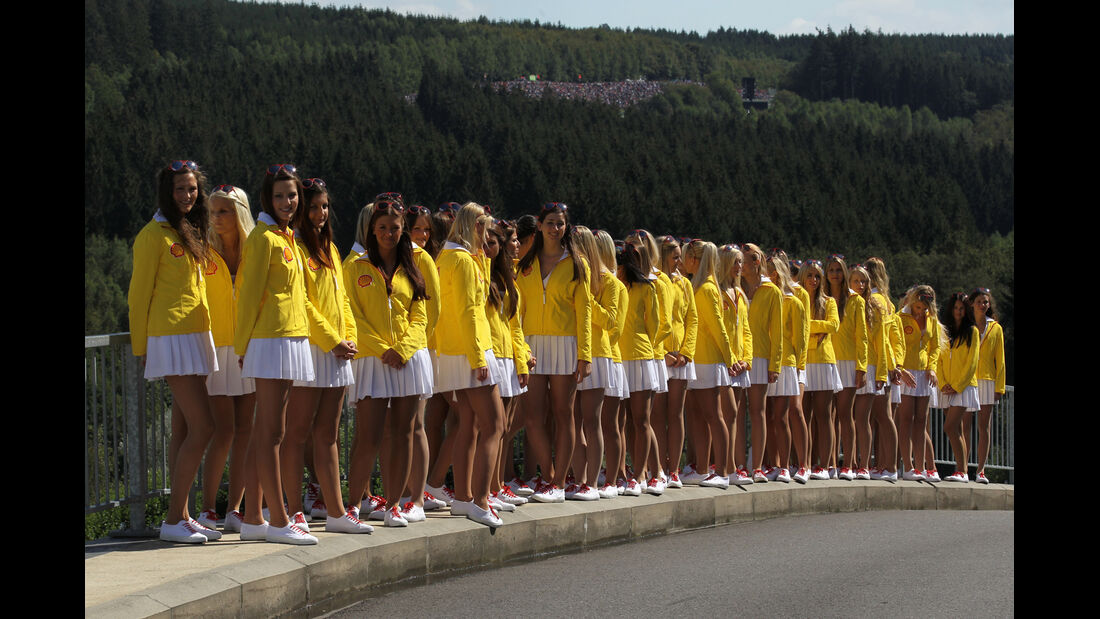 Girls - Formel 1 - GP Belgien - Spa-Francorchamps - 1. September 2012