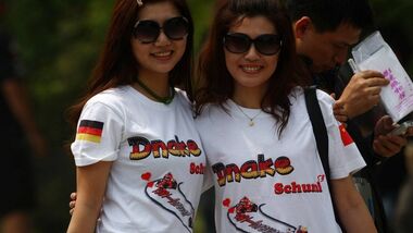 Girls Formel 1 GP China 2011