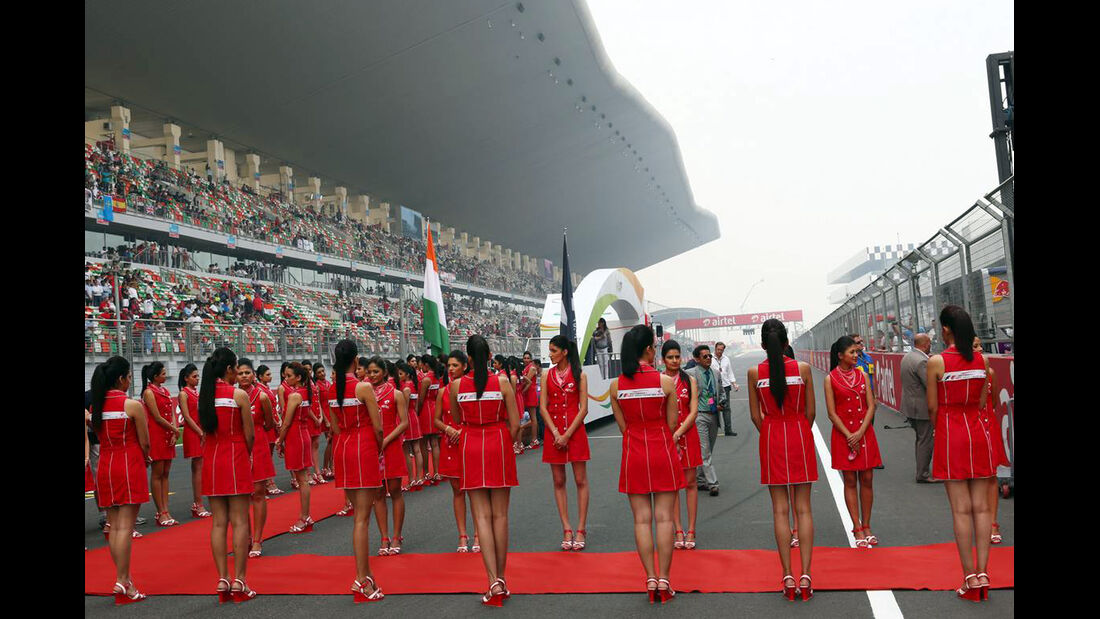 Girls - Formel 1 - GP Indien - 27. Oktober 2013