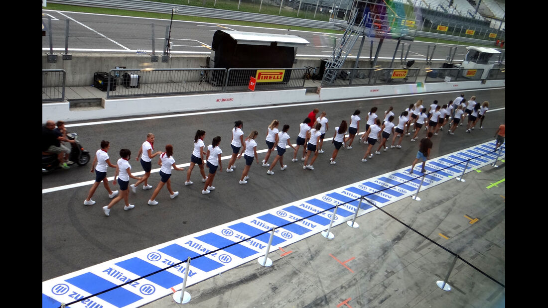 Girls - Formel 1 - GP Italien - 7. September 2013