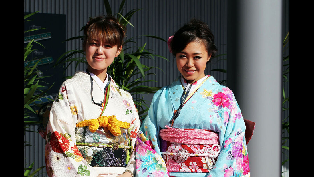 Girls - Formel 1 - GP Japan - 12. Oktober 2013
