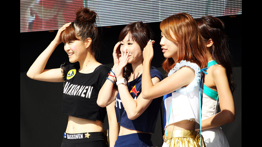 Girls - Formel 1 - GP Japan - 12. Oktober 2013