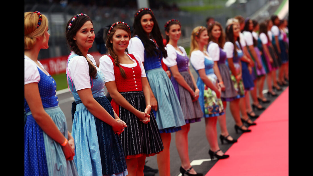 Girls - Formel 1 - GP Österreich - 3. Juli 2016