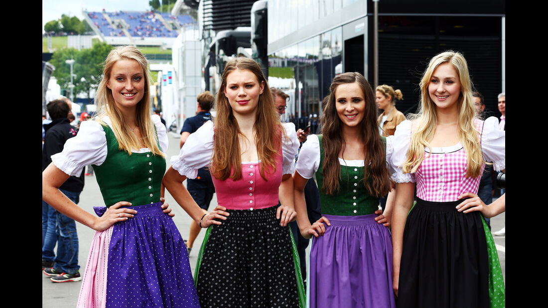 Girls - Formel 1 - GP Österreich - Spielberg - 20. Juni 2014
