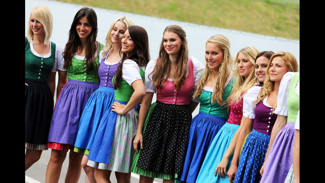 Girls - Formel 1 - GP Österreich - Spielberg - 21. Juni 2014