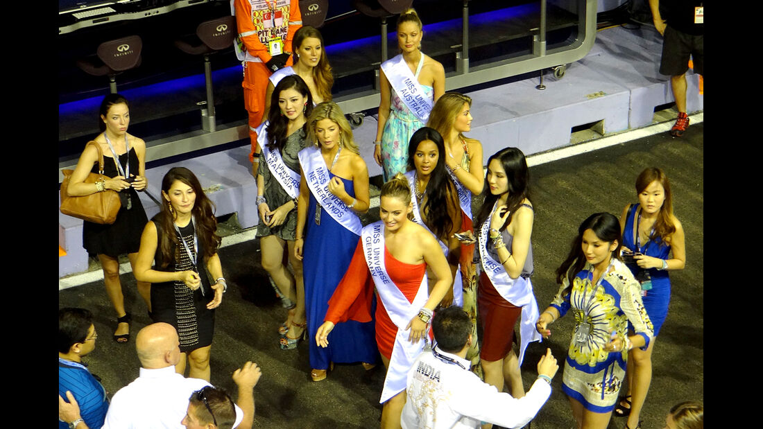 Girls - Formel 1 - GP Singapur - 21. September 2013