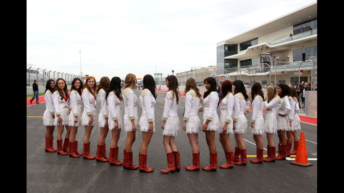 Girls - Formel 1 - GP USA - Austin - 15. November 2012