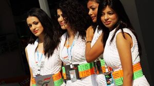 Girls GP Indien - Formel 1 - GP Indien - 26. Oktober 2012