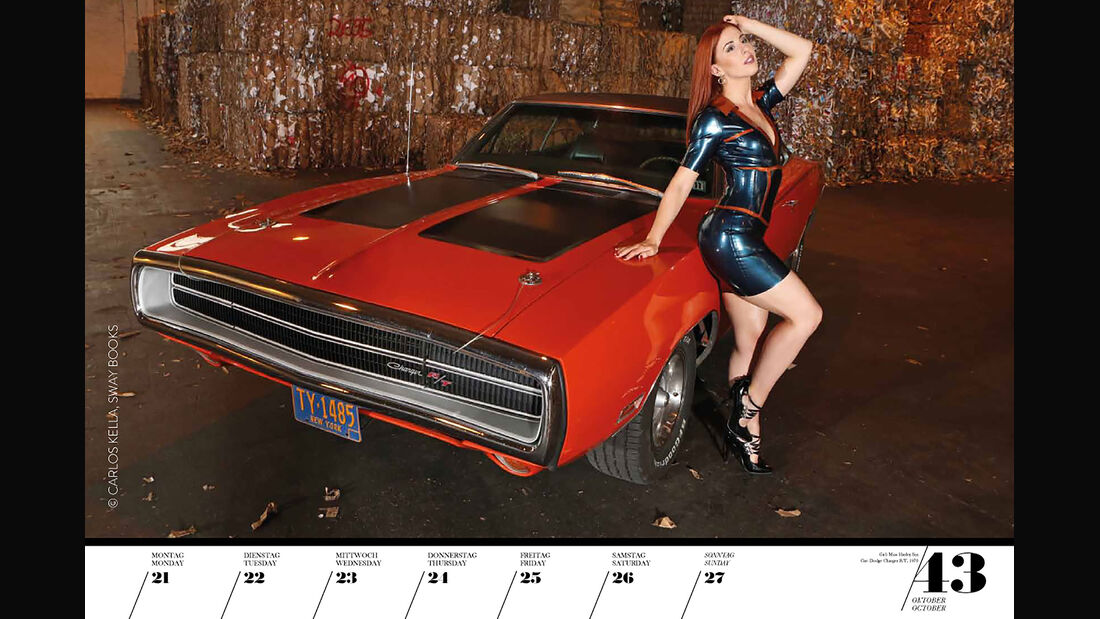 Girls And Legendary Us Cars 2019 Heißer Pin Up Kalender Auto Motor Und