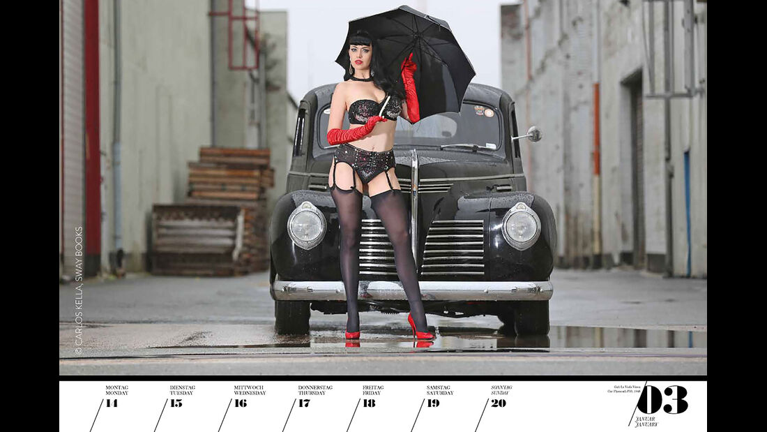 Girls And Legendary Us Cars 2019 Heißer Pin Up Kalender Auto Motor Und