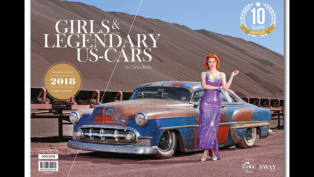 Girls & legendary US-Cars 2018 von Carlos Kella 