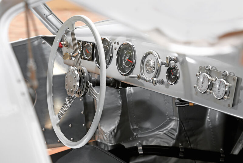Glöckler-Porsche, Cockpit, Armaturenbrett