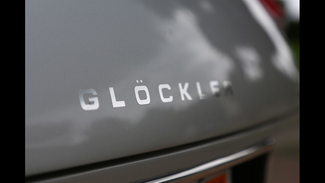 Glöckler-Porsche, Schriftzug