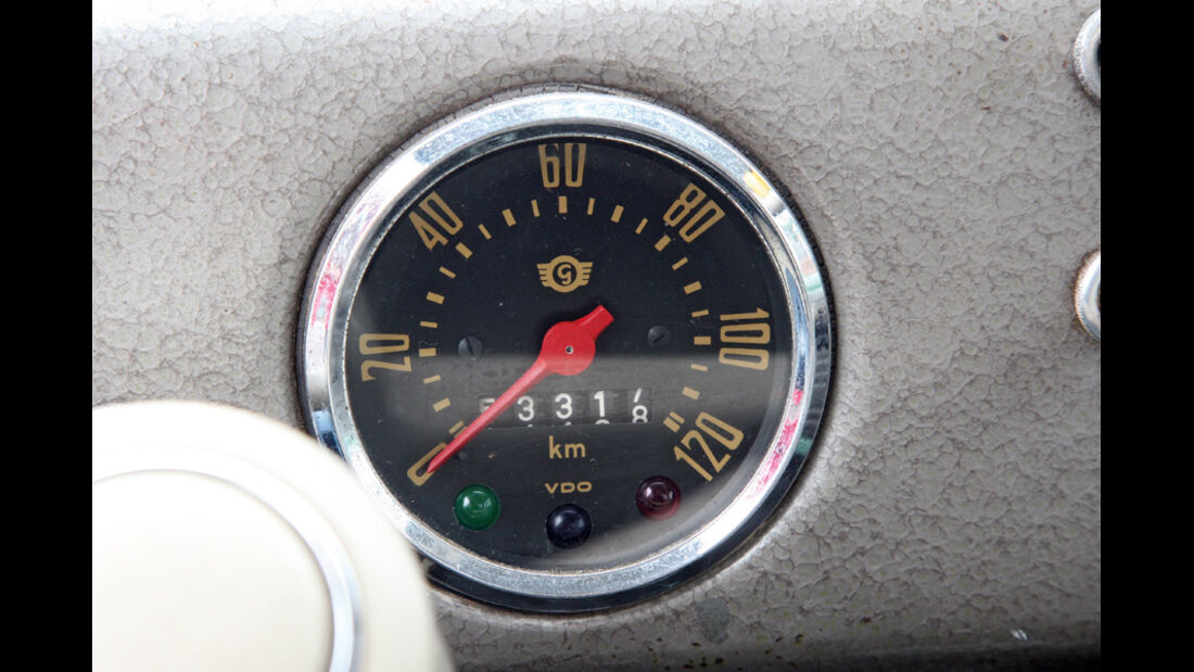 Goggomobil T250, Tachometer