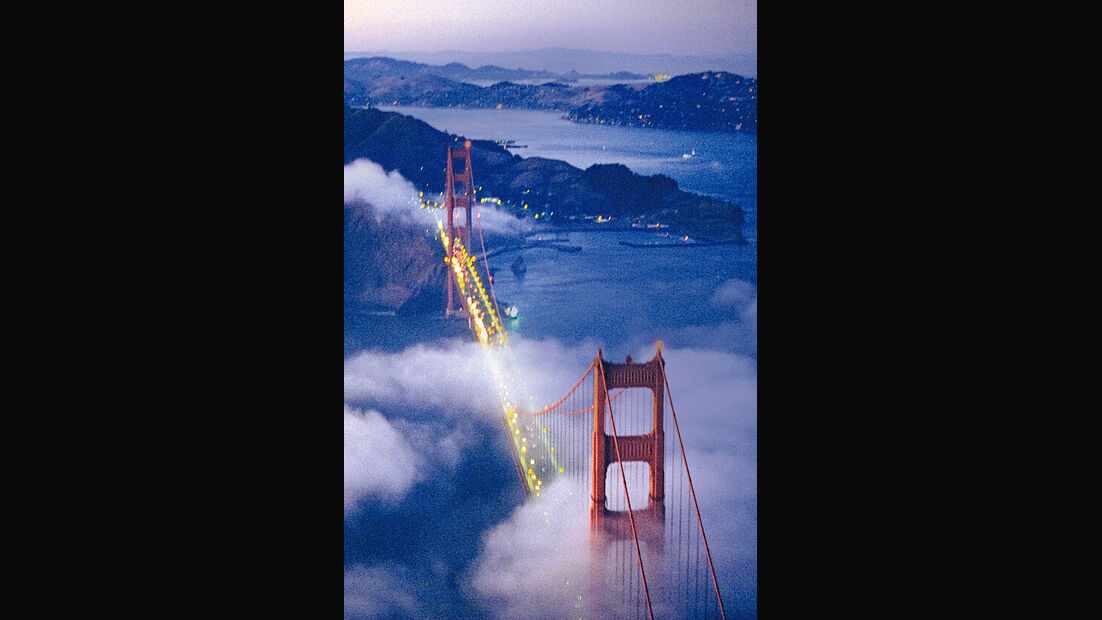 Golden Gate Bridge, Luftaufnahme