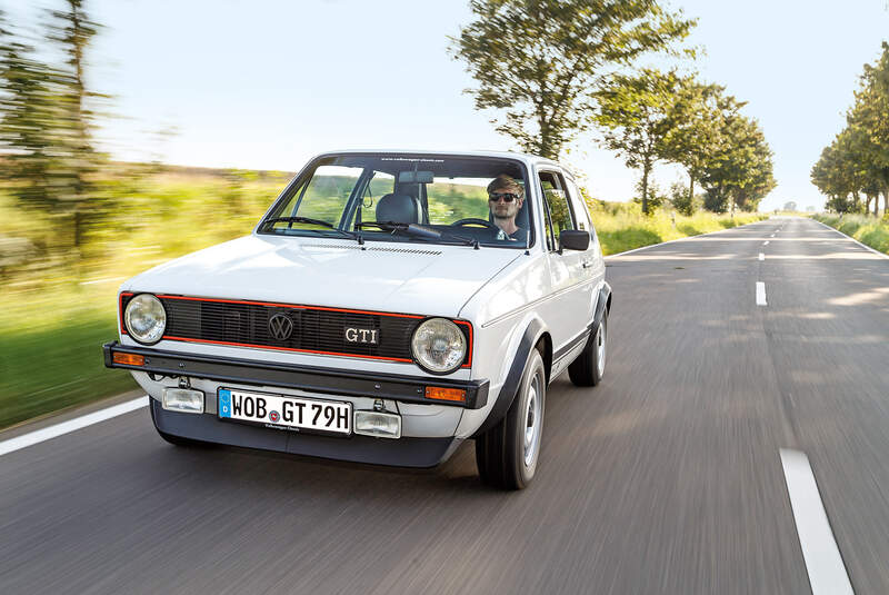 Golf GTI I, Frontansicht