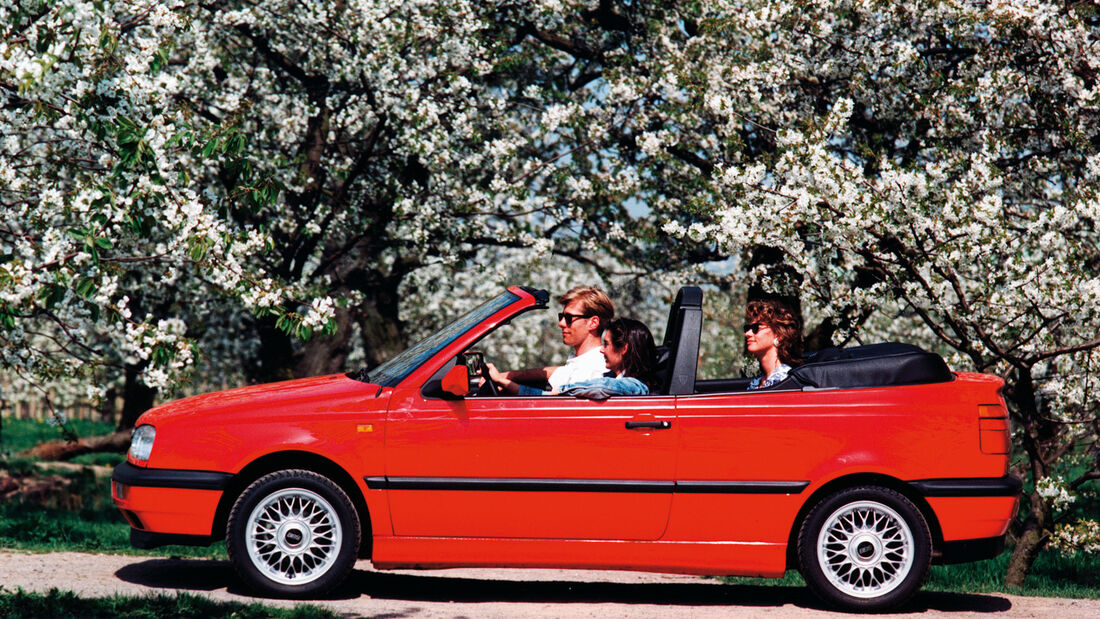 Golf III Cabrio 1.6, Seitenansicht