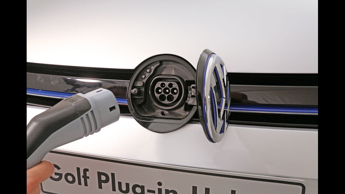 Golf Plug-in-Hybrid, Stromzufuhr