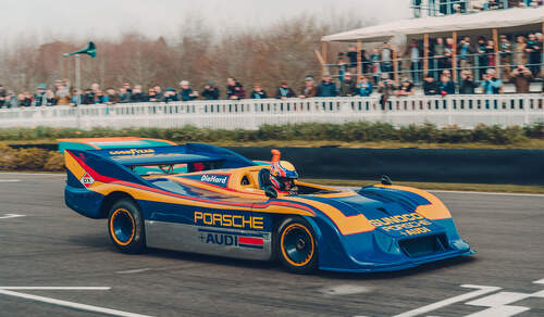 Goodwood Memebers Meeting Porsche 917/30 Mark Webber