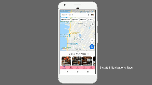 Google Maps 15 Jahres neues Logo