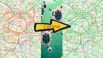 Google Maps Corona