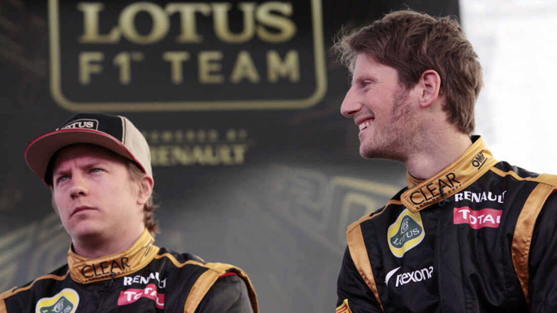 Gorsjean & Räikkönen - Lotus F1 Team 2012