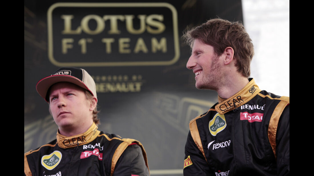 Gorsjean & Räikkönen - Lotus F1 Team 2012