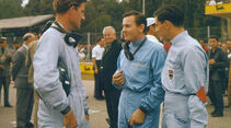 Graham Hill, Jim Clark und Bruce McLaren 1962