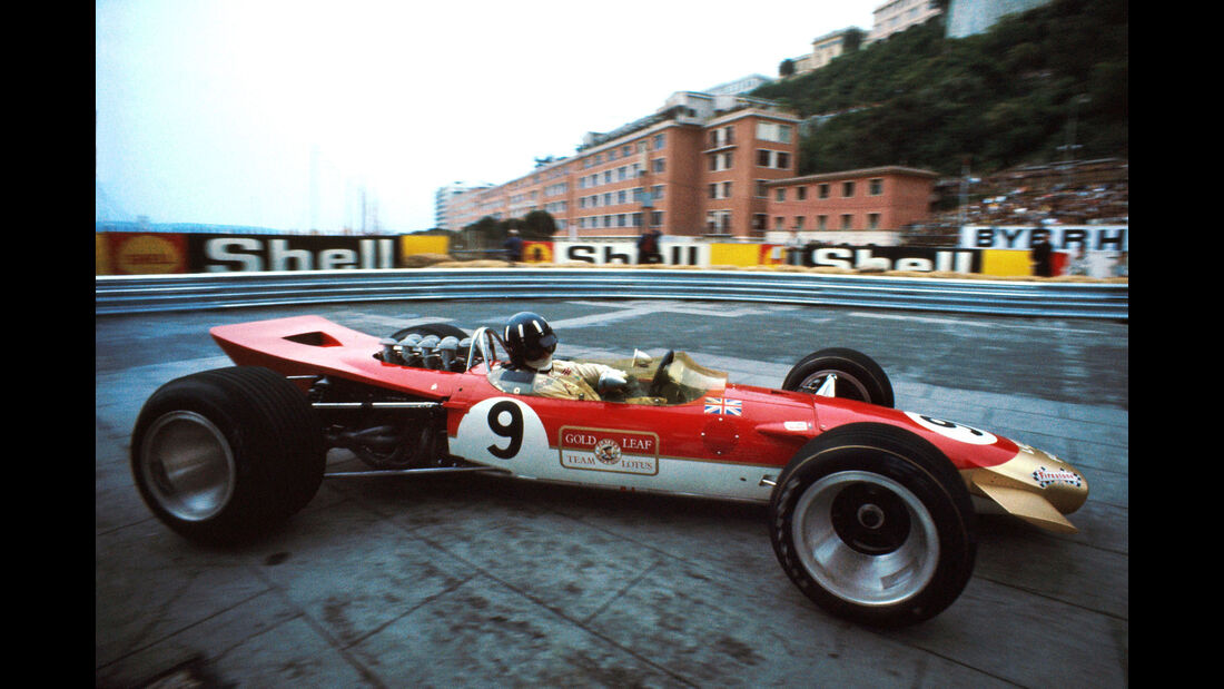 Graham Hill - Lotus Ford 49B - GP Monaco 1968 