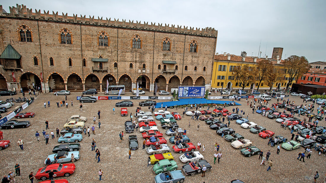 Gran Premio Nuvolari, Piazza Sordello in Mantua, Starterfeld