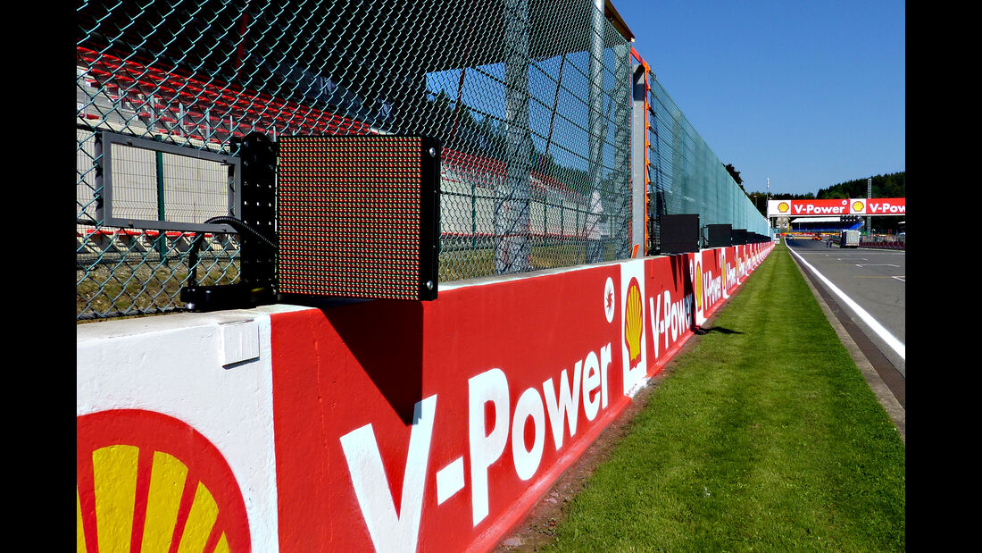 Grid-Boards - Formel 1 - GP Belgien - Spa-Francorchamps - 20. August 2015