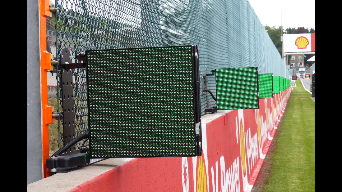 Grid-Boards - Formel 1 - GP Belgien - Spa-Francorchamps - 2015