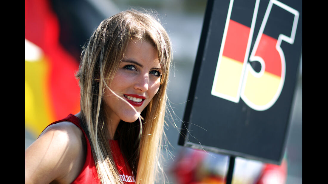 Grid Girl - Formel 1 - GP Deutschland 2013