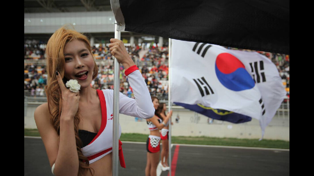Grid Girl - Formel 1 - GP Korea - 16. Oktober 2011
