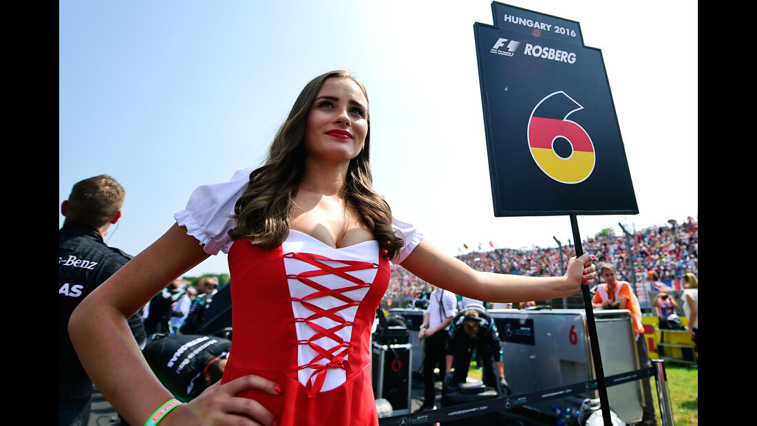 Grid Girl - Formel 1 - GP Ungarn 2016